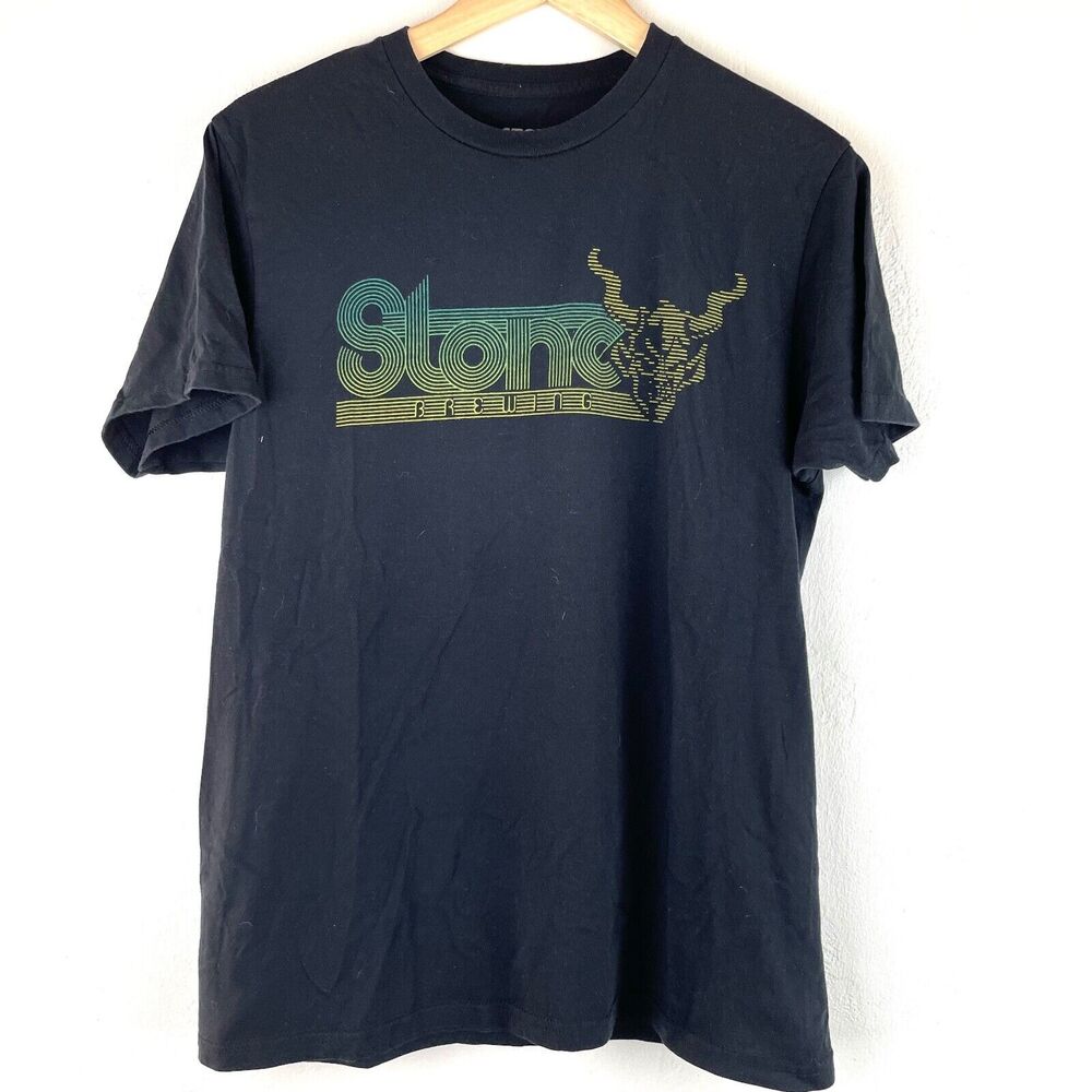 Stone Brewing San Diego Black Shirt Women's Size Medium Arrogant‎ Bastard